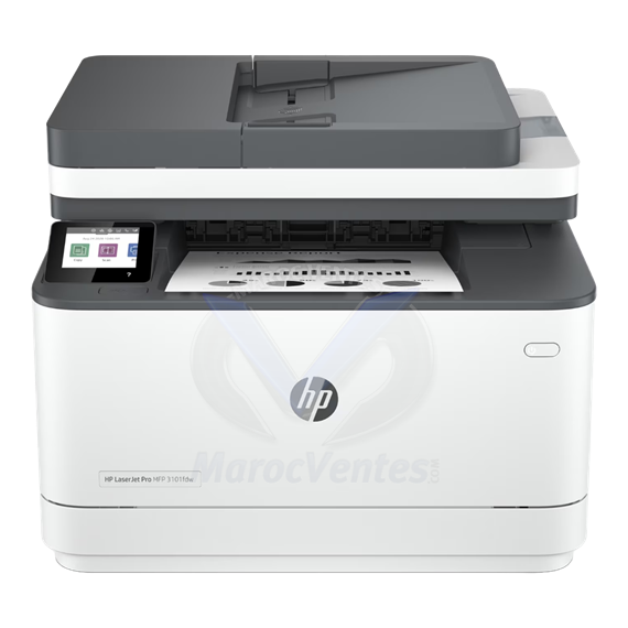 HP Laser PRO 3103fdw MFP 4en1 Réseau Wifi Mono A4 R/V 33 B&WPPM 33 12M 3G632A